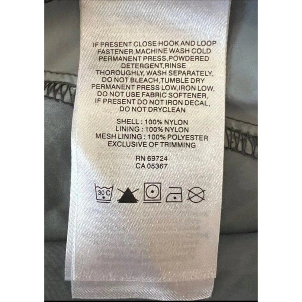 Columbia Men's Glennaker Lake Wind Rain Jacket Black/Grill Packable XXL - Picture 4 of 5